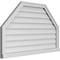 Ekena Millwork Octagonal Top Surface Mount PVC Gable Vent w/ 2"W x 2"P Brickmould Sill Frame, 42"W x 26"H GVPOT42X2603SN - alternate 4